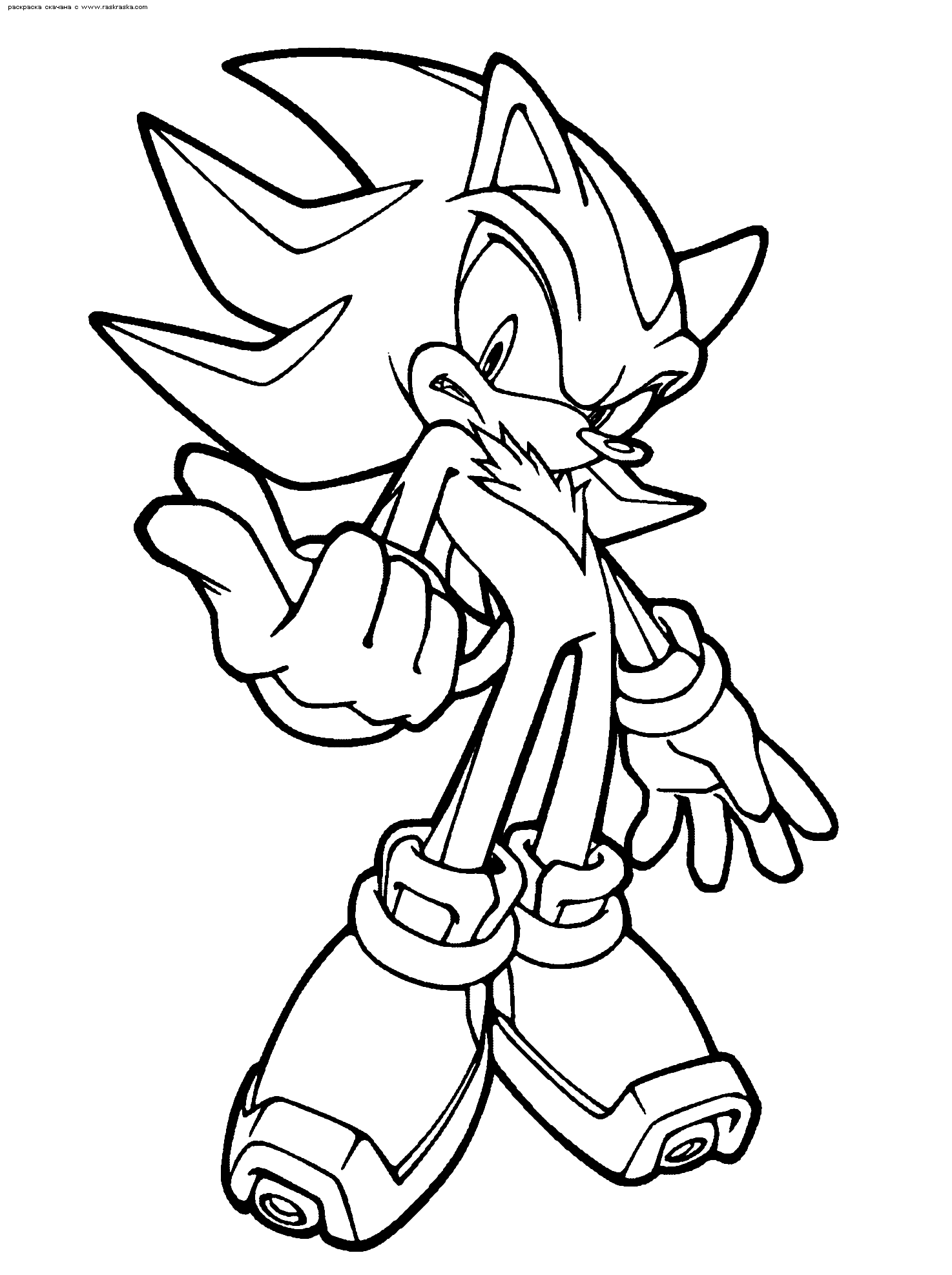 Sonic X Coloring Pages Free - High Quality Coloring Pages