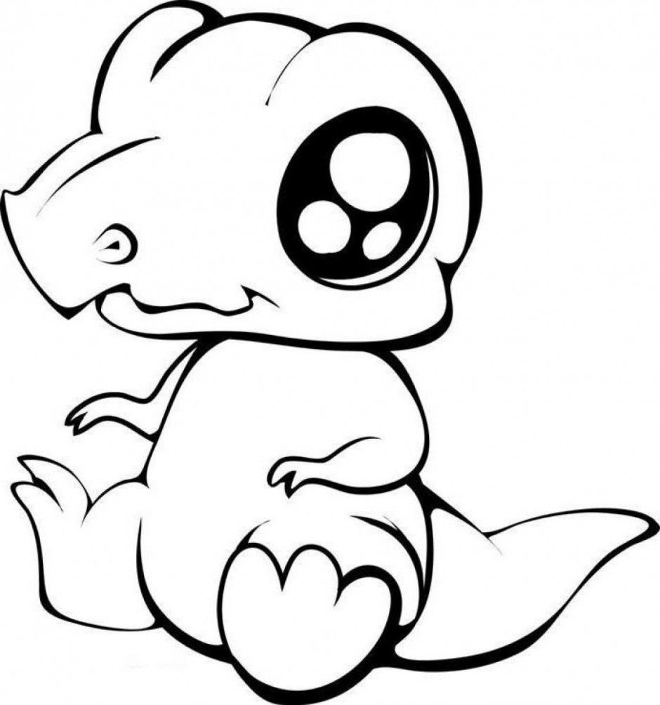 Cute Baby Coloring Pages Cute | Clipart Panda - Free Clipart Images