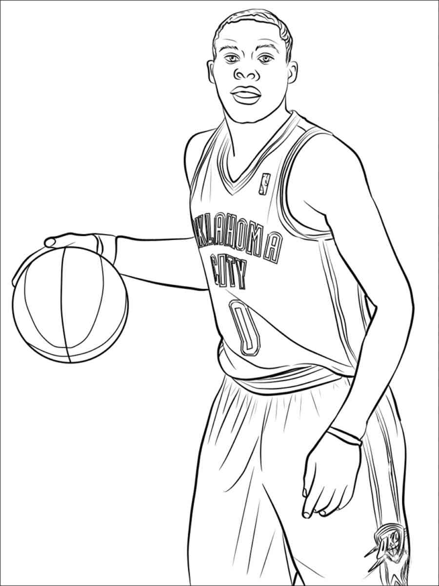 Stephen Curry coloring pages - Free Printable