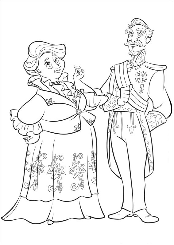 Luisa And Francisco Coloring Page - Free Printable Coloring Pages for Kids
