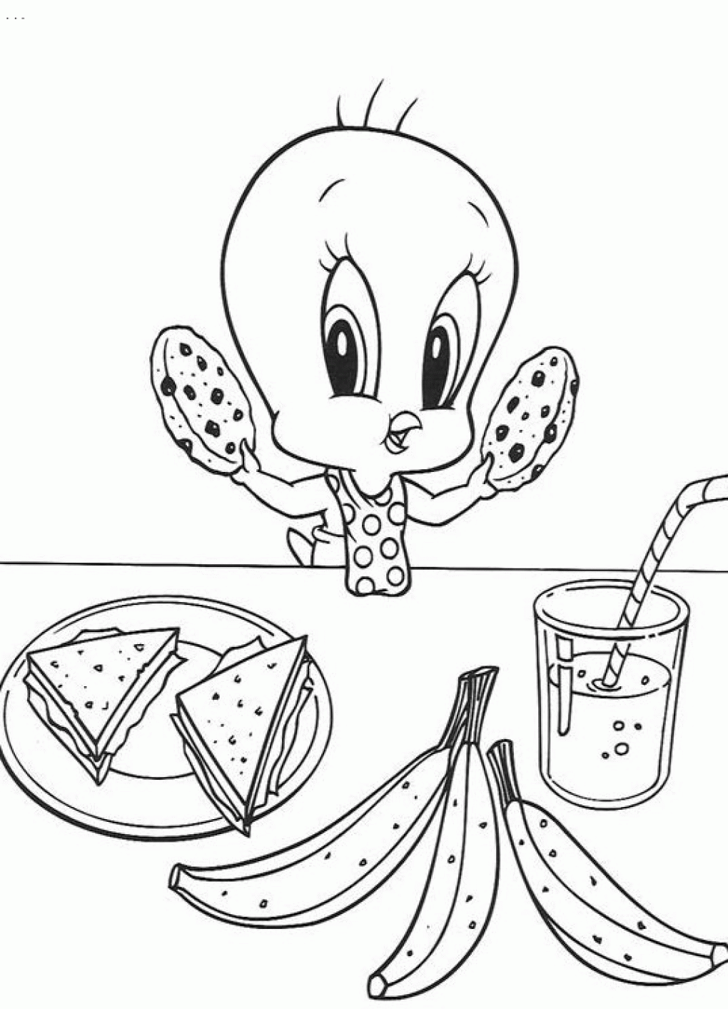 Really Nice Baby Looney tunes Coloring pages | ColoringPagehub