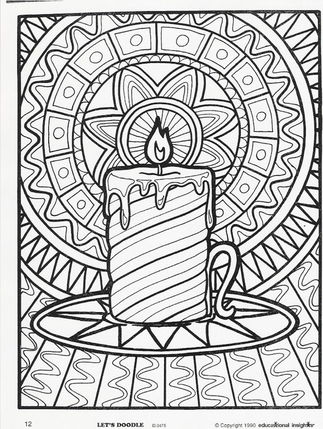 21 Christmas Printable Coloring Pages - EverythingEtsy.com