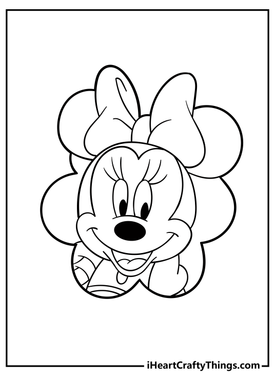 Printable Minnie Mouse Coloring Pages (Updated 2023)