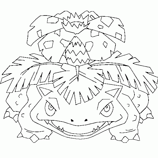 Venusaur,free,pokemon,coloring,page coloring | Målarbok, Pokemon, Teckningar