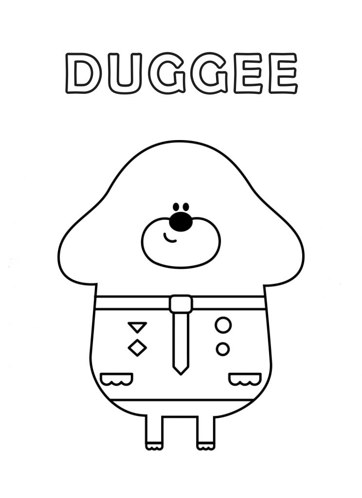 Hey Duggee Coloring Pages at GetDrawings | Free download