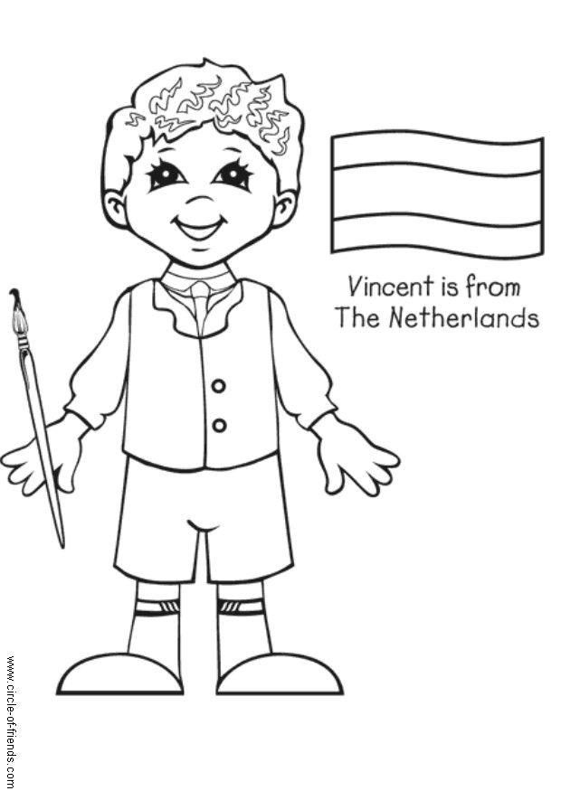 Coloring Page Vincent from the ...