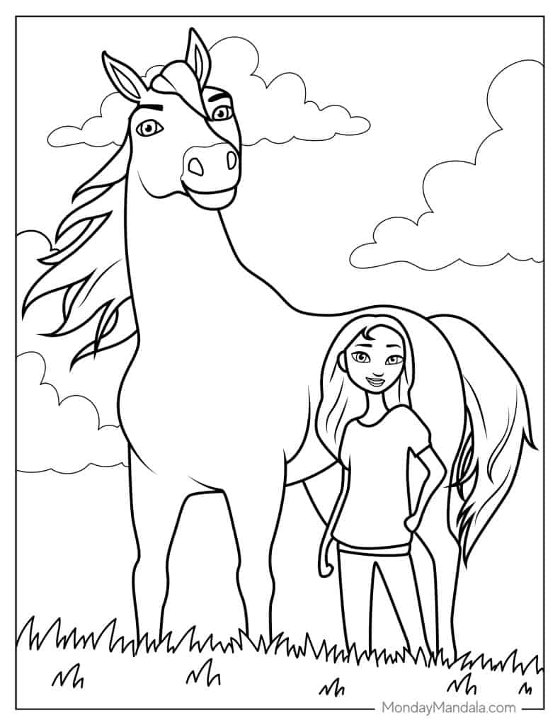22 Spirit Coloring Pages (Free PDF ...