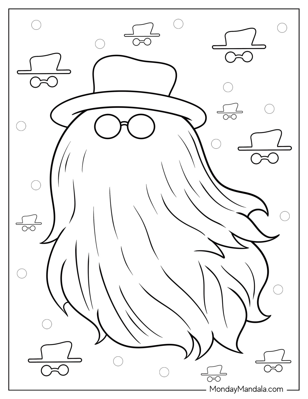 20 Wednesday Coloring Pages (Free PDF ...