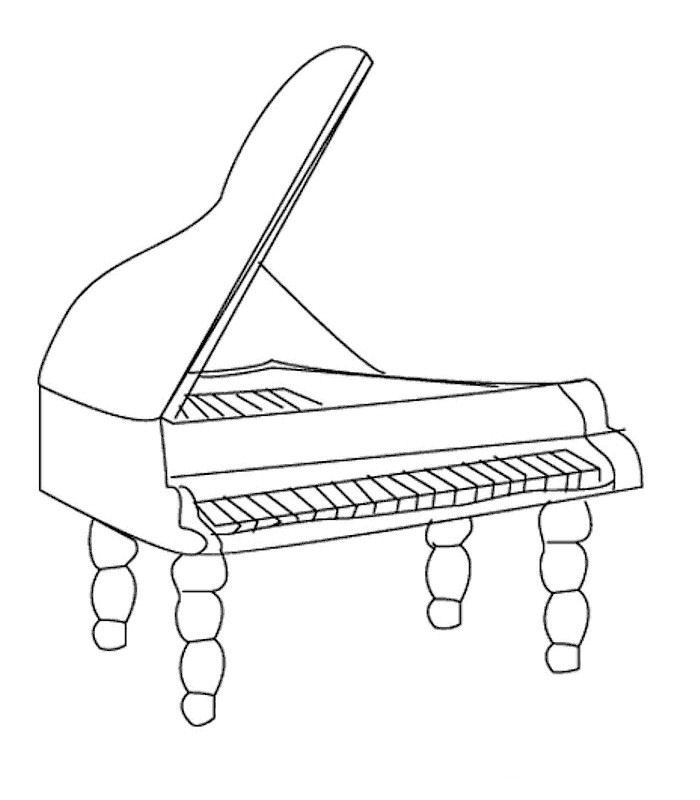 Free Musical Instruments Coloring Pages, Download Free Musical Instruments Coloring  Pages png images, Free ClipArts on Clipart Library