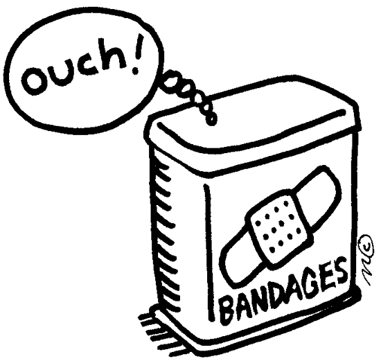 Bandaid clipart 8 band aid coloring page image 2 - Clipartix