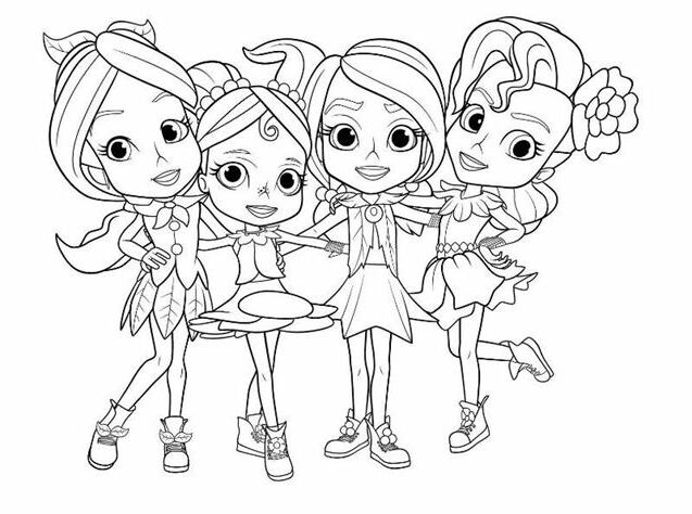 Ranbow Rangers Coloring Pages - Learny Kids