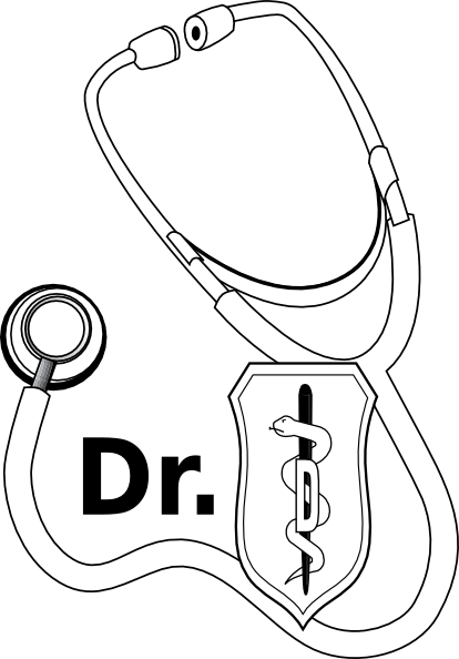 Dental Dr Stethoscope Clip Art at Clker.com - vector clip art online,  royalty free & public domain