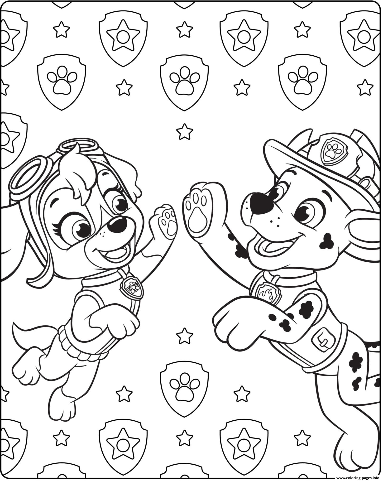 Paw Patrol Ultimate Rescue Skye ...coloring-pages.info
