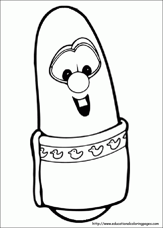 Vegetales Coloring Page