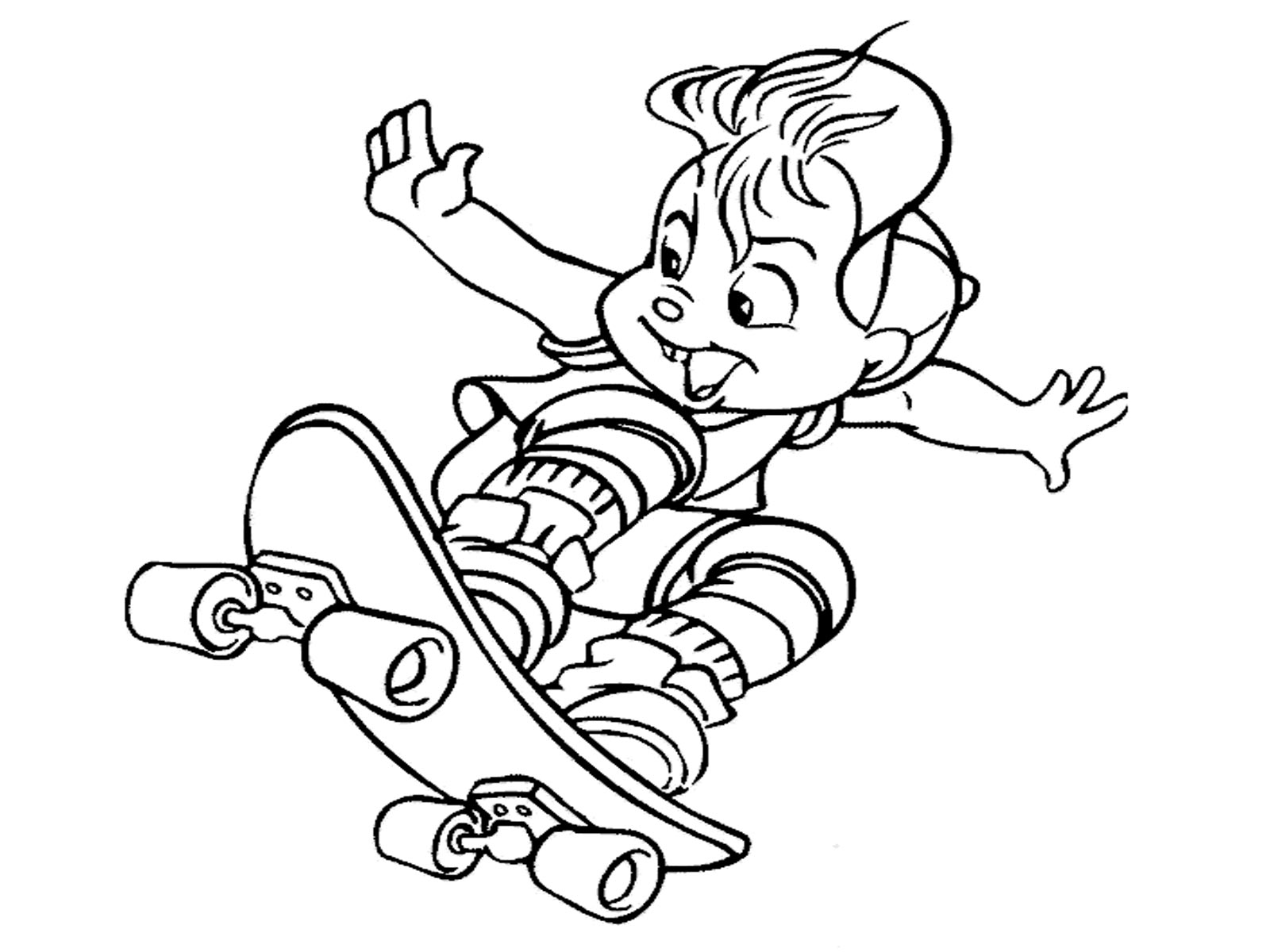Alvin And The Chipmunks Coloring Pages | Realistic Coloring Pages