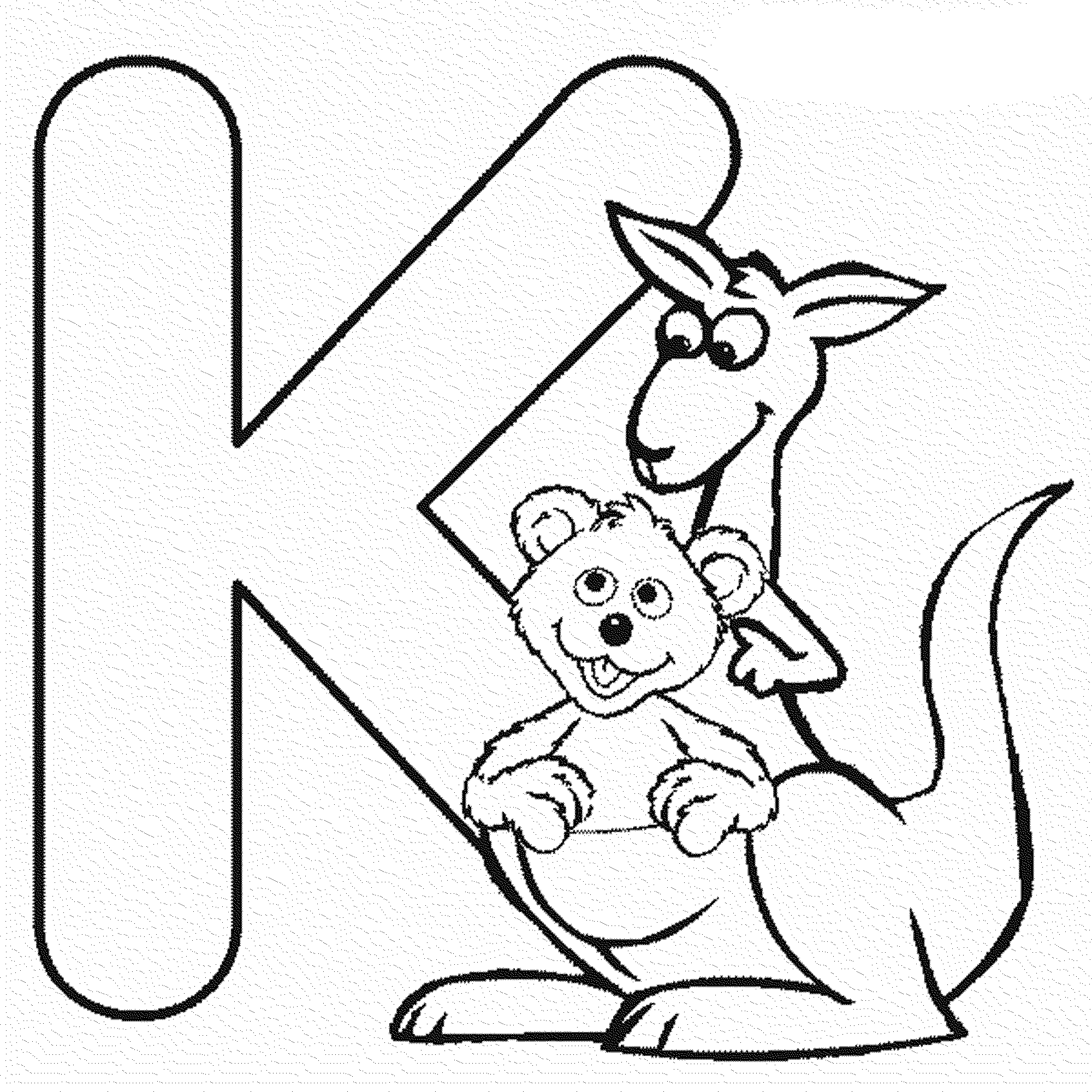 Elmo Coloring Pages Letter K - High Quality Coloring Pages