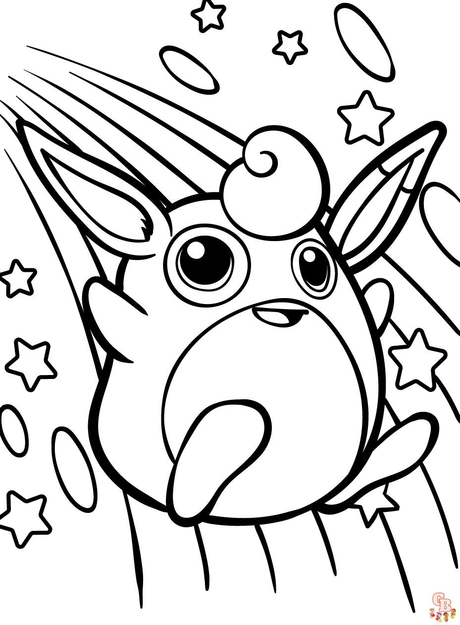Wigglytuff Coloring Pages ...