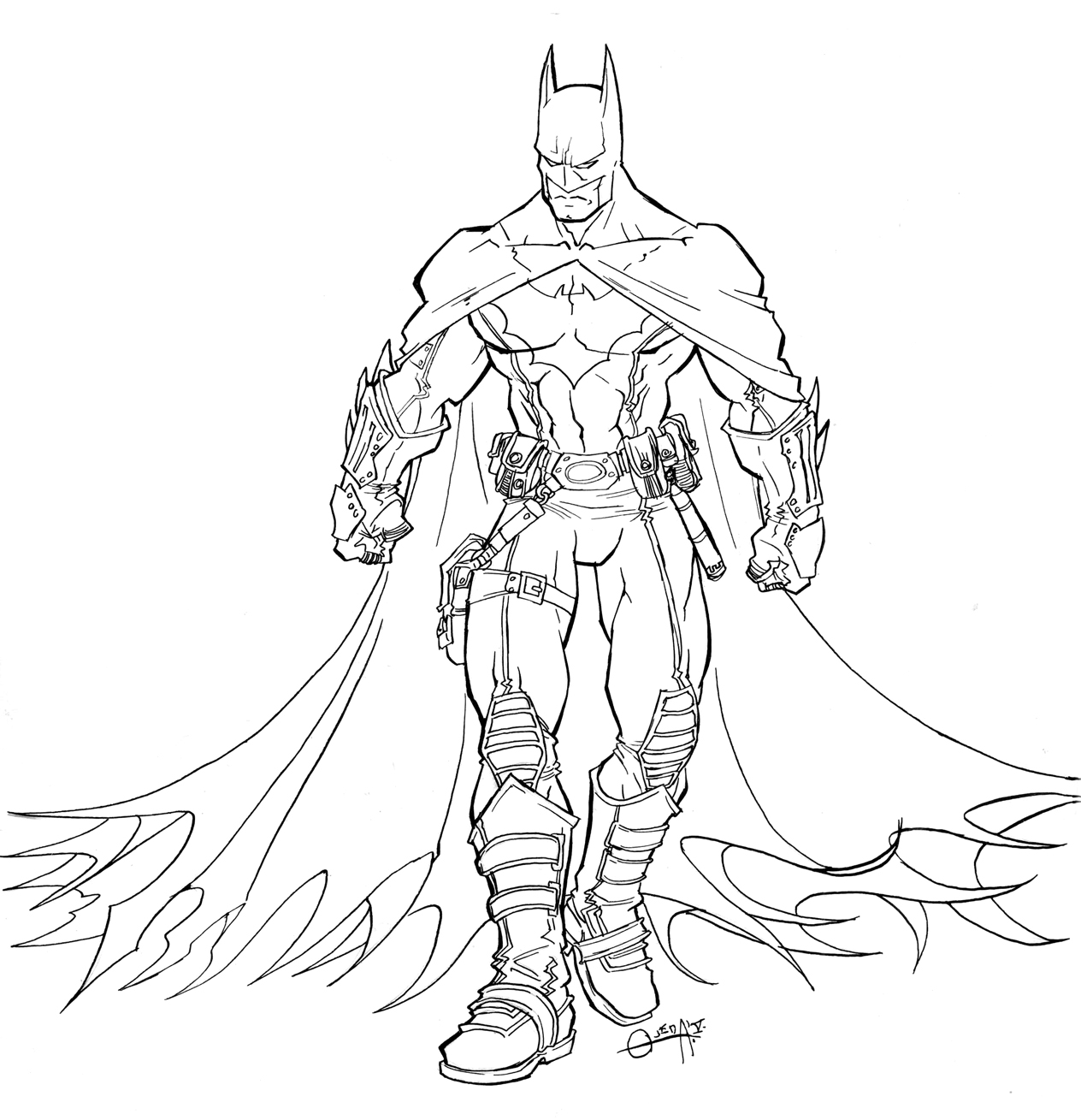 Free Printable Batman Coloring Pages For Kids