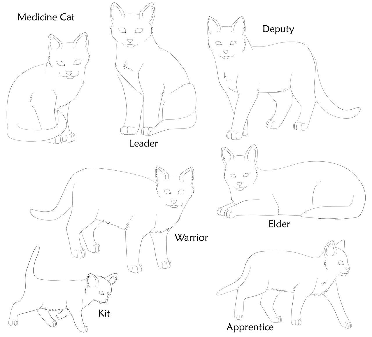 8 Best Images of Warrior Cats Coloring Pages Printable - Warrior ...