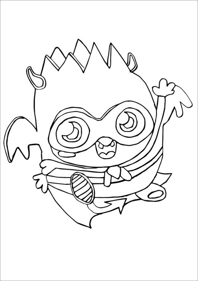 Moshi Monsters Coloring Pages - Free Coloring Pages