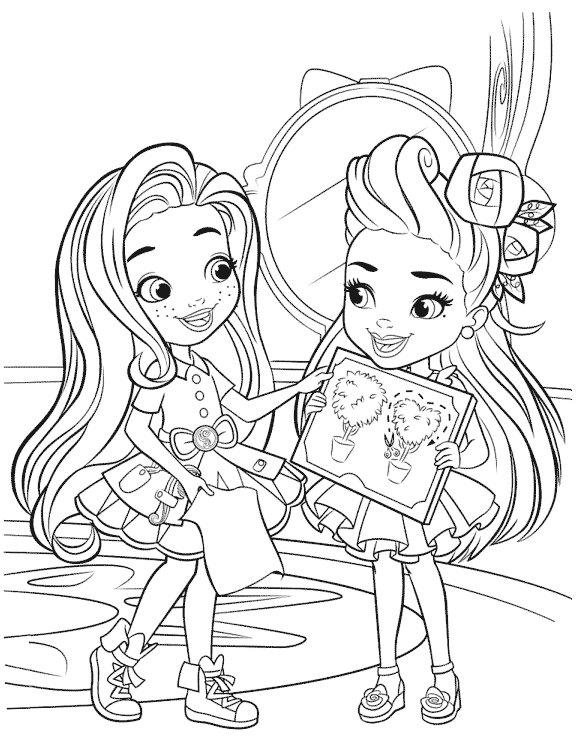 Nickelodeon Sunny Day Coloring Pages - GetColoringPages.com