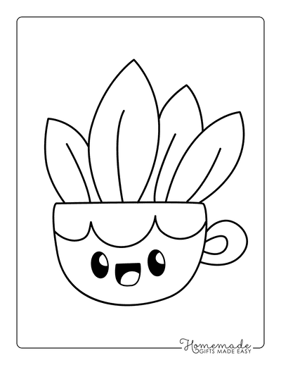 Kawaii Coloring Pages for Kids