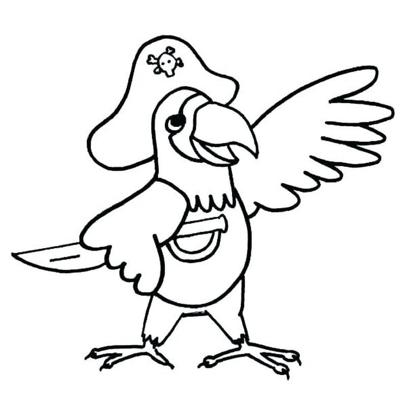 Free Pirate Coloring Pages (PDF Download) - Coloringfolder.com | Pirate coloring  pages, Coloring pages, Pirate parrot