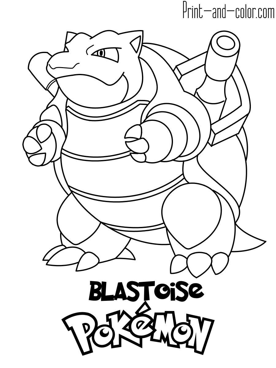 Pokemon coloring pages | Print and Color.com