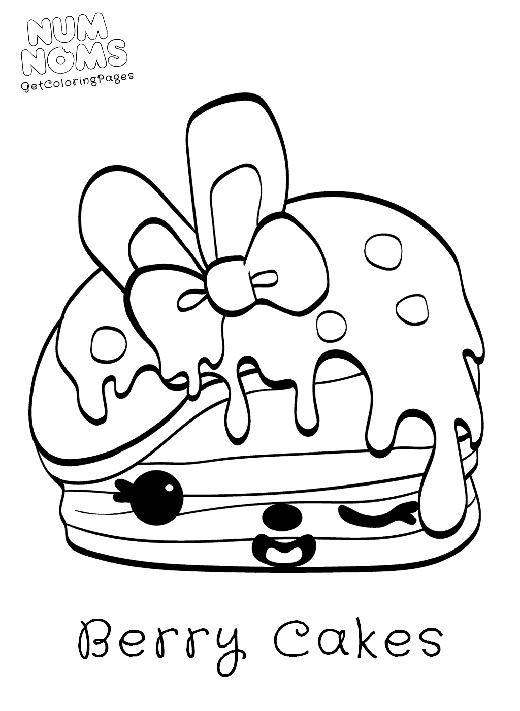 Num Noms Coloring Pages - GetColoringPages.com