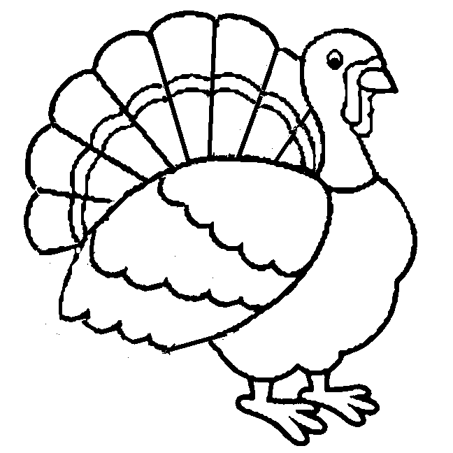 Library of turkey vector free library coloring page png ...
