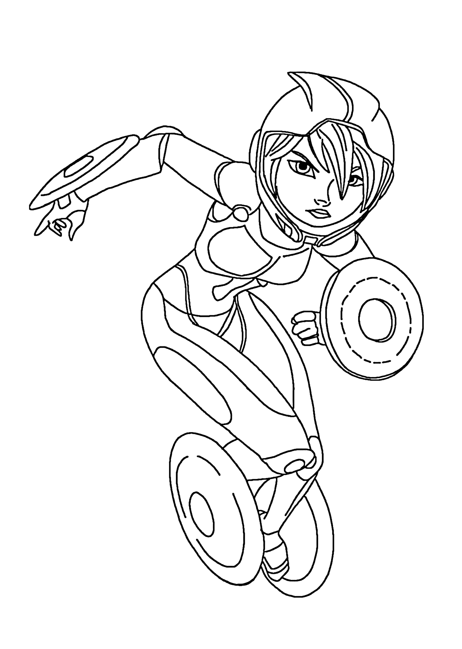 Gogo Tomago hero coloring pages for kids, printable free - Big ...