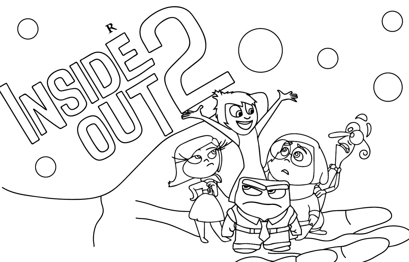 Inside out coloring pages - Coloring ...