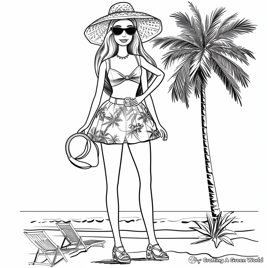 Barbie Coloring Pages - Free & Printable!