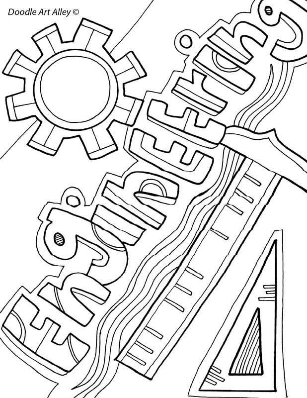 Free, printable Subject Cover Pages Coloring Pages for your students and  classrooms. Enjoy! | Coloring pages, Cover pages, School book covers