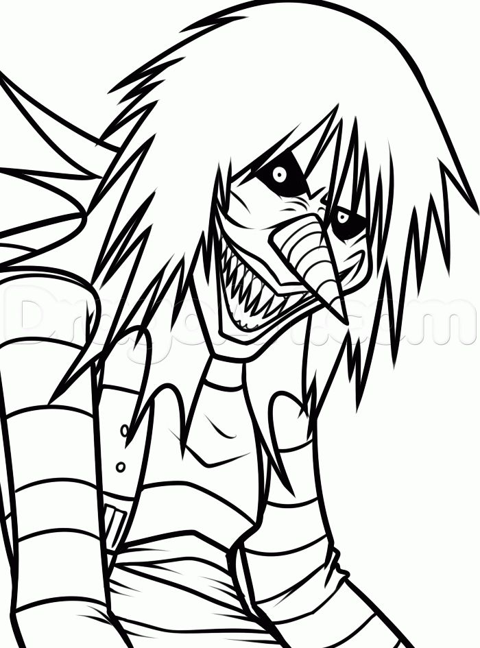 1545353968_d9392cb447aa47d9f66f7b7fb45da45d--laughing-jack-online-drawing Coloring  Page - Free Printable Coloring Pages for Kids