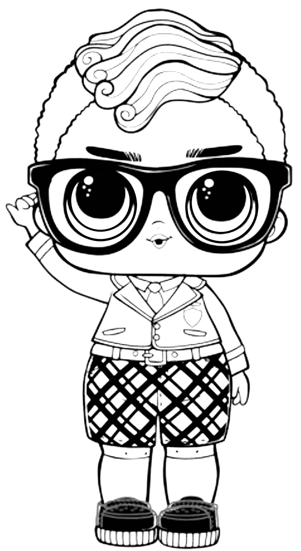 LOL Surprise Boy Smarty Pants | Boneca desenho, Desenhos para crianças  colorir, Desenhos