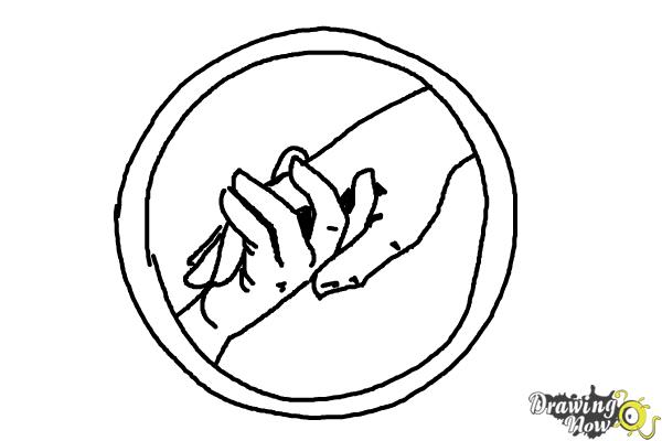 How to Draw Abnegation, The Selfless Logo from Divergent - DrawingNow