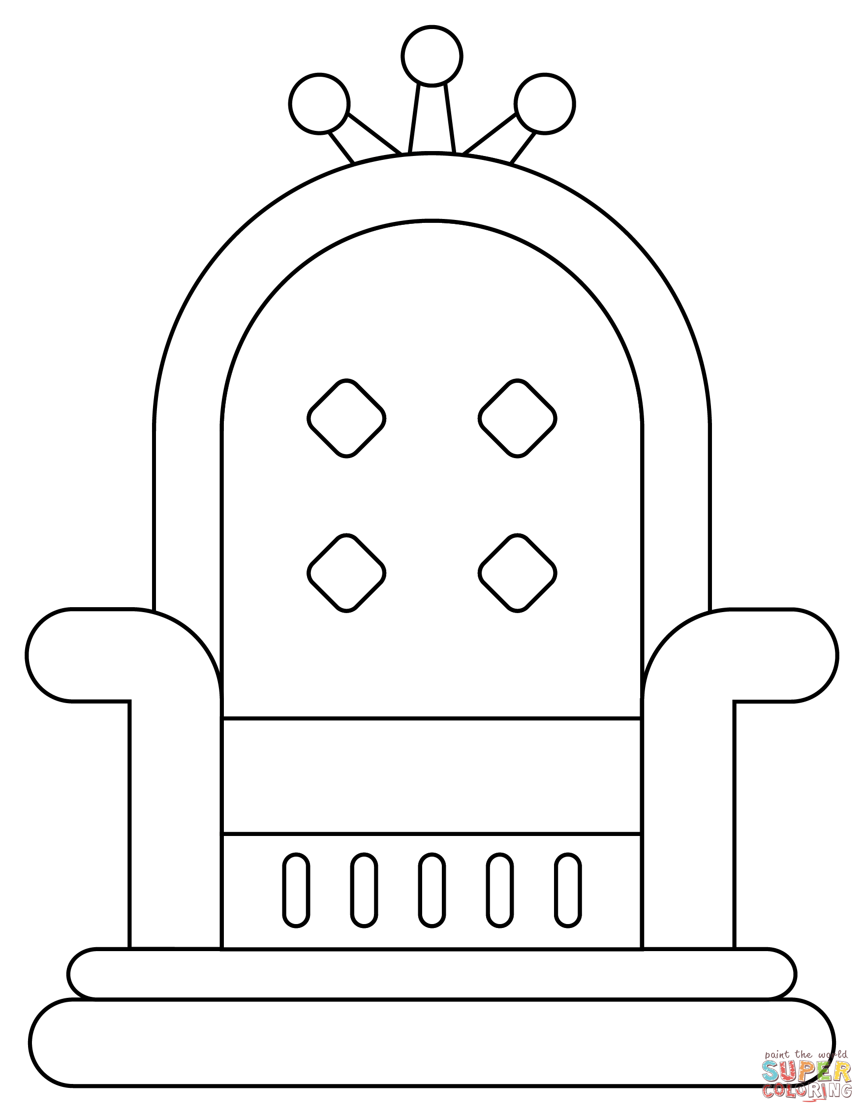 Throne coloring page | Free Printable Coloring Pages