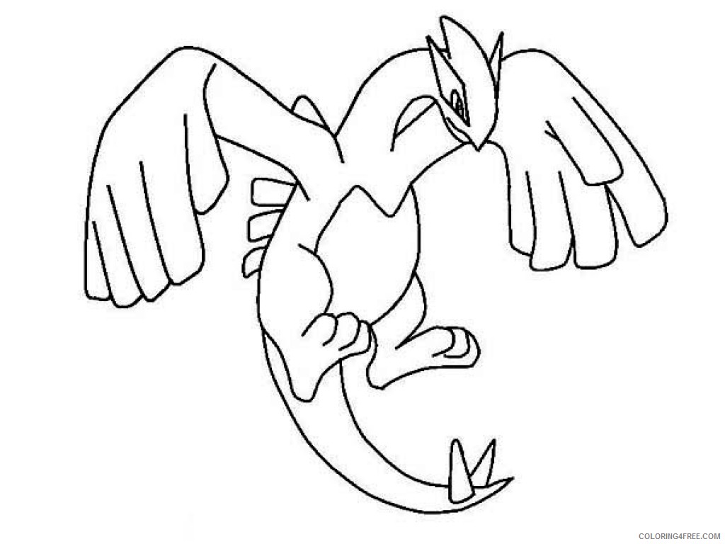 legendary pokemon coloring pages reshiram Coloring4free - Coloring4Free.com