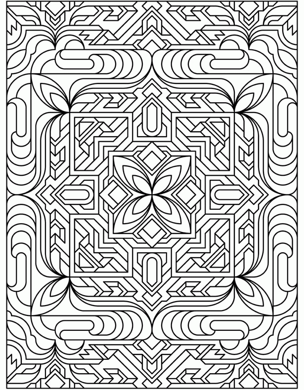 18 Pics of Geometric Book Dover Coloring Pages - Geometric ...