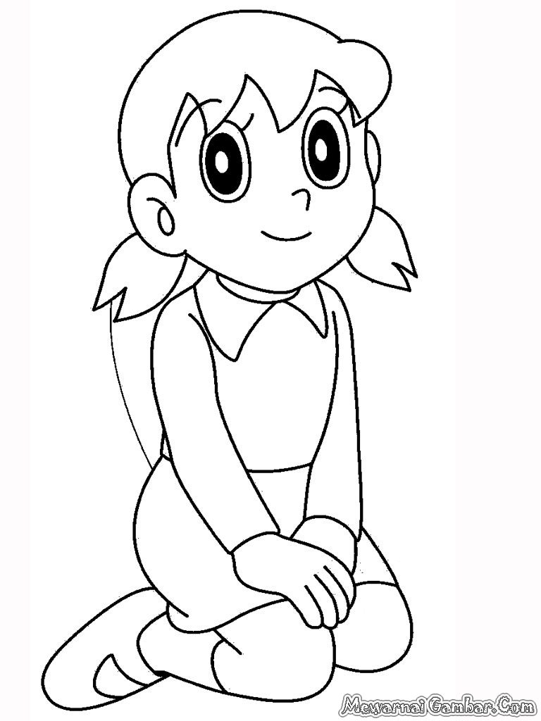 The best free Doraemon coloring page images. Download from 76 free ...