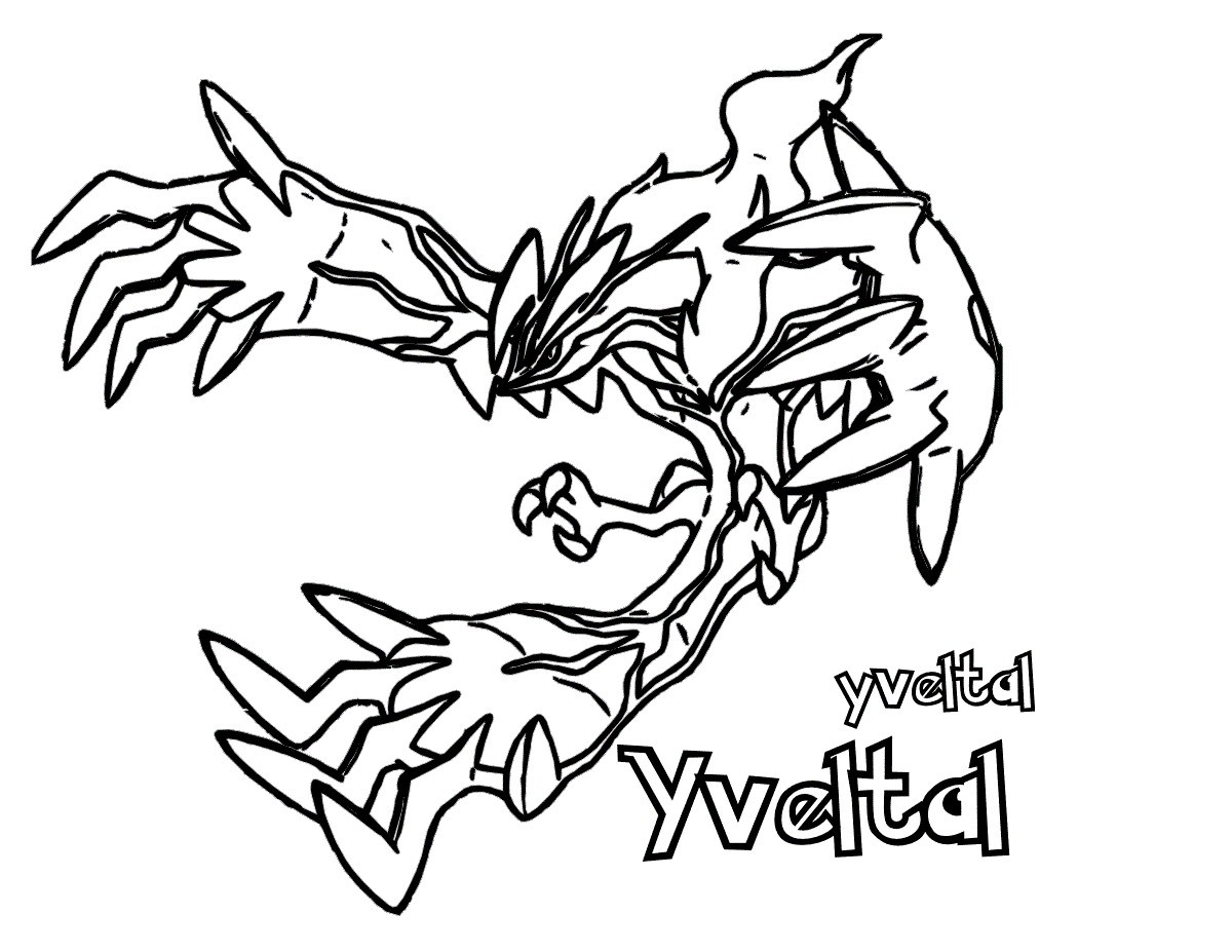 Pokemon X And Y Coloring Pages at GetDrawings | Free download