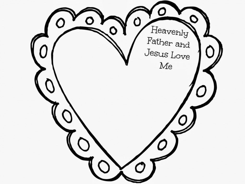 Jesus Loves Me Coloring Page - Coloring Pages for Kids and for Adults