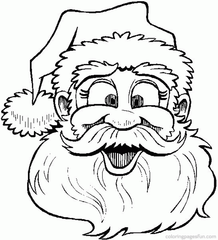 FREE Coloring Sheets : Time With Santa