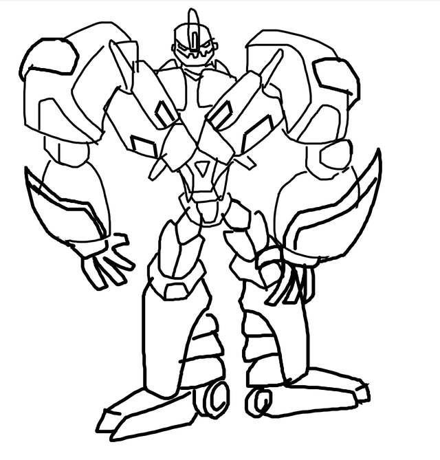 I Tried Drawing Bulkhead! : r/transformers