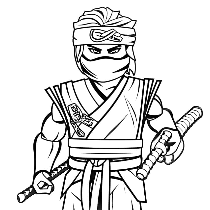 Ninjago Coloring Pages - 18 New and Free Ninjago Printables