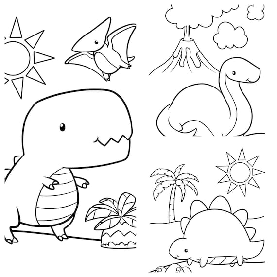 Baby Dinosaur Coloring Pages - Mom. Wife. Busy Life.