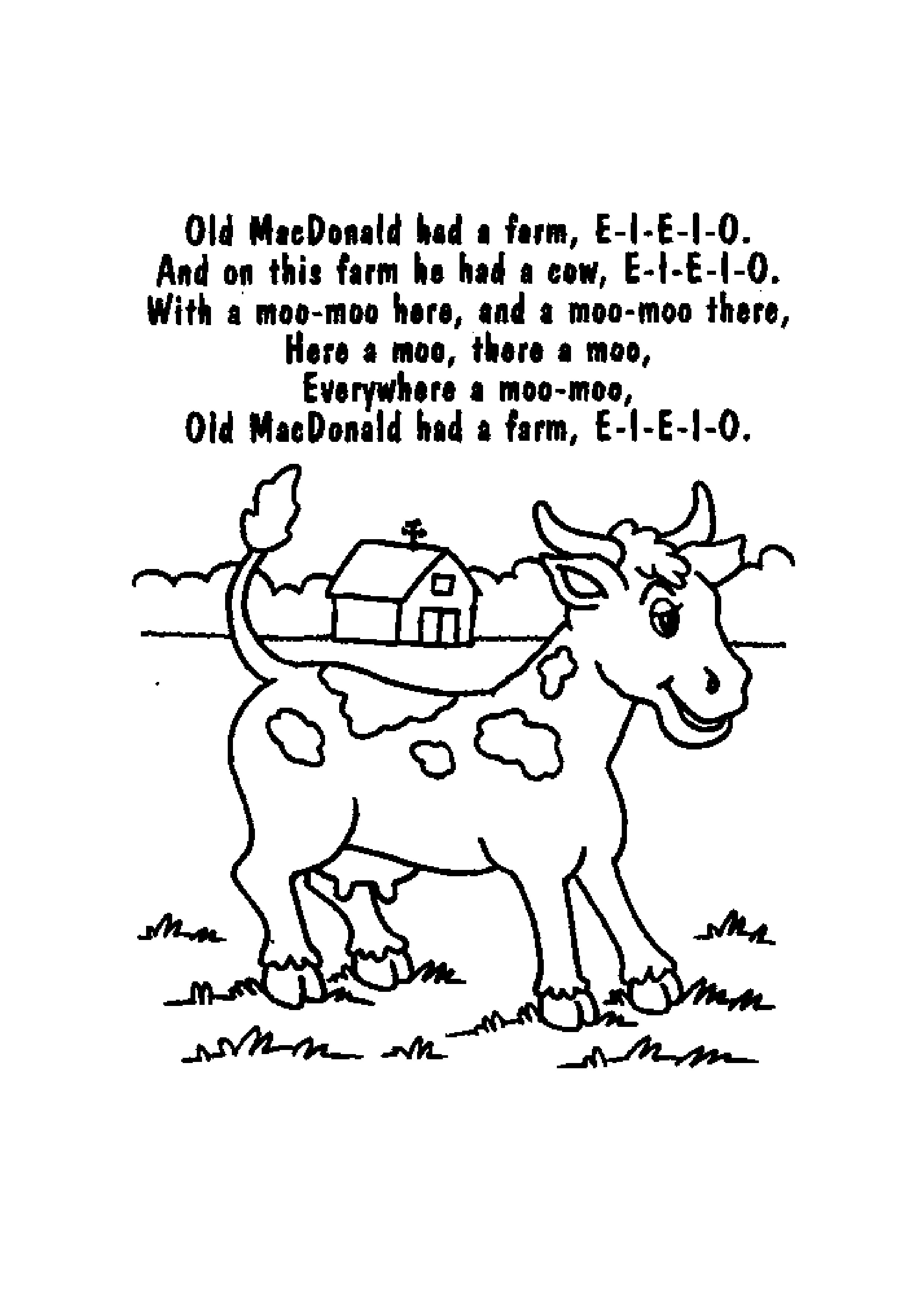 Free Printable Nursery Rhyme Pages - Get Coloring Pages