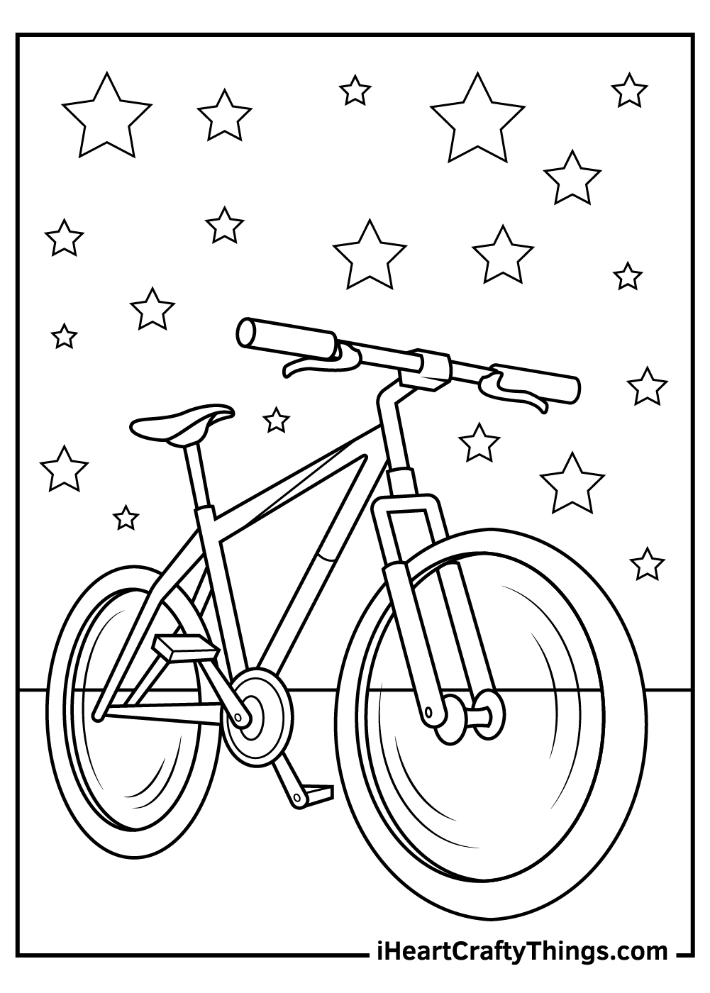 Bicycles Coloring Pages (Updated 2023)