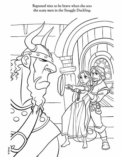 UPDATED] 170 FREE Tangled Coloring Pages - Rapunzel Coloring Pages